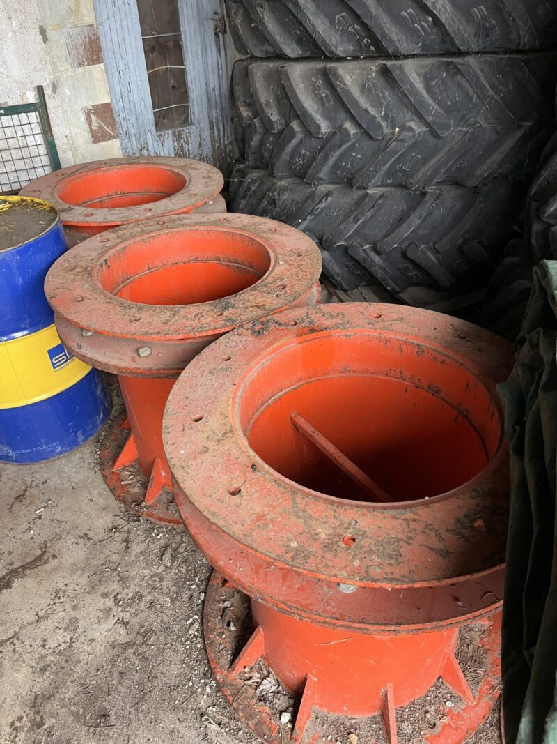 Cerchi e gomme gemellate Claas Xerion