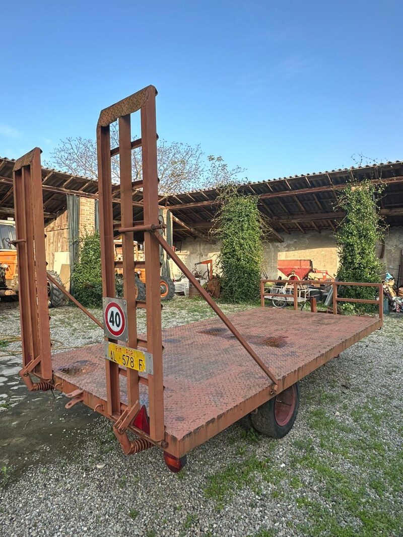 Pianale monoasse 50 q.li omologato