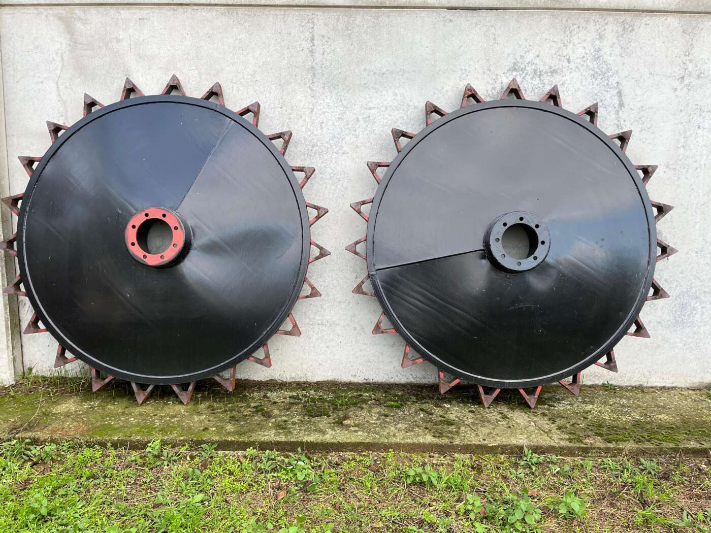 Ruote in ferro 1.85-1.42 m