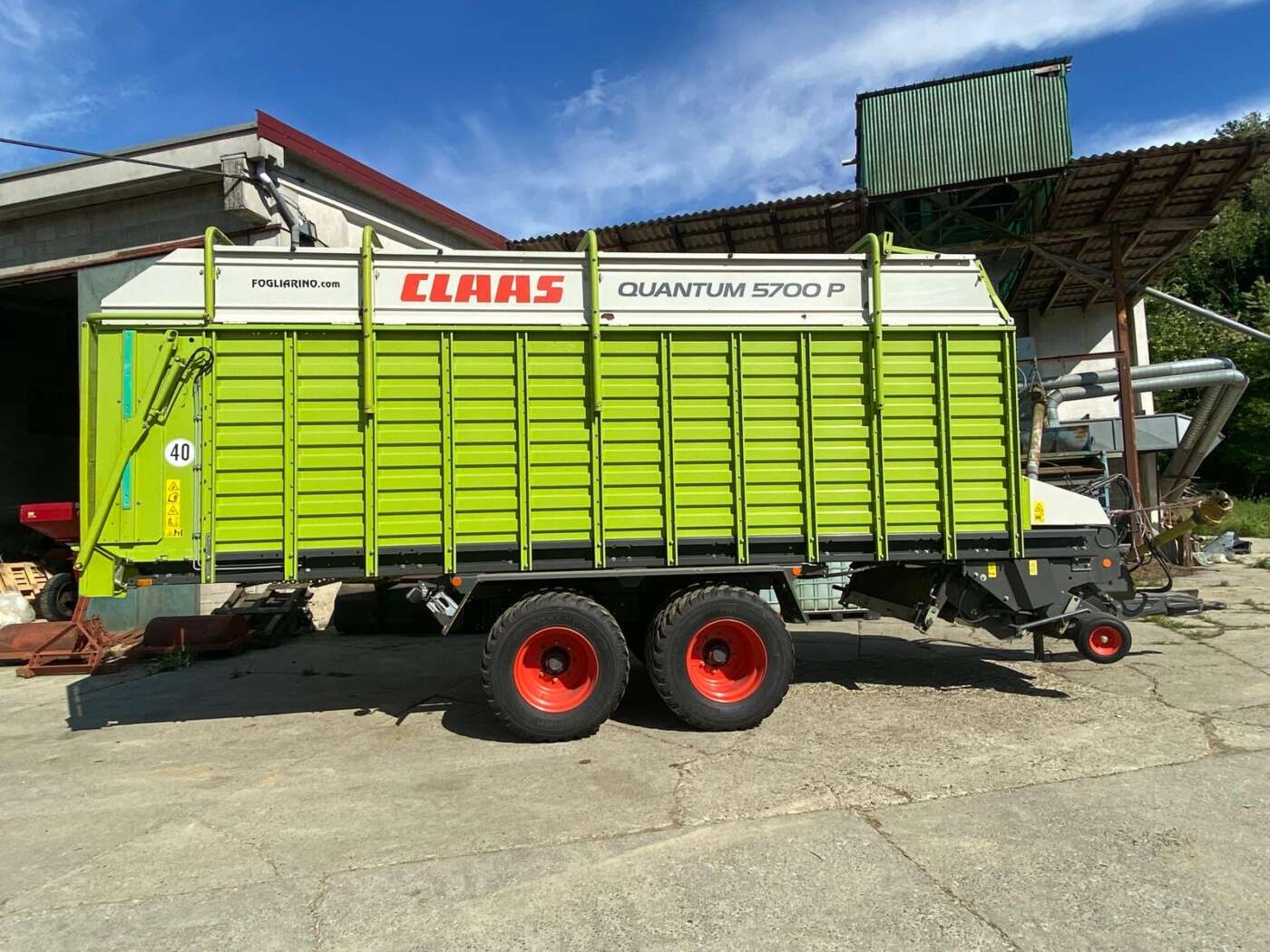 Carro autocaricante CLAAS Quantum 5700 P