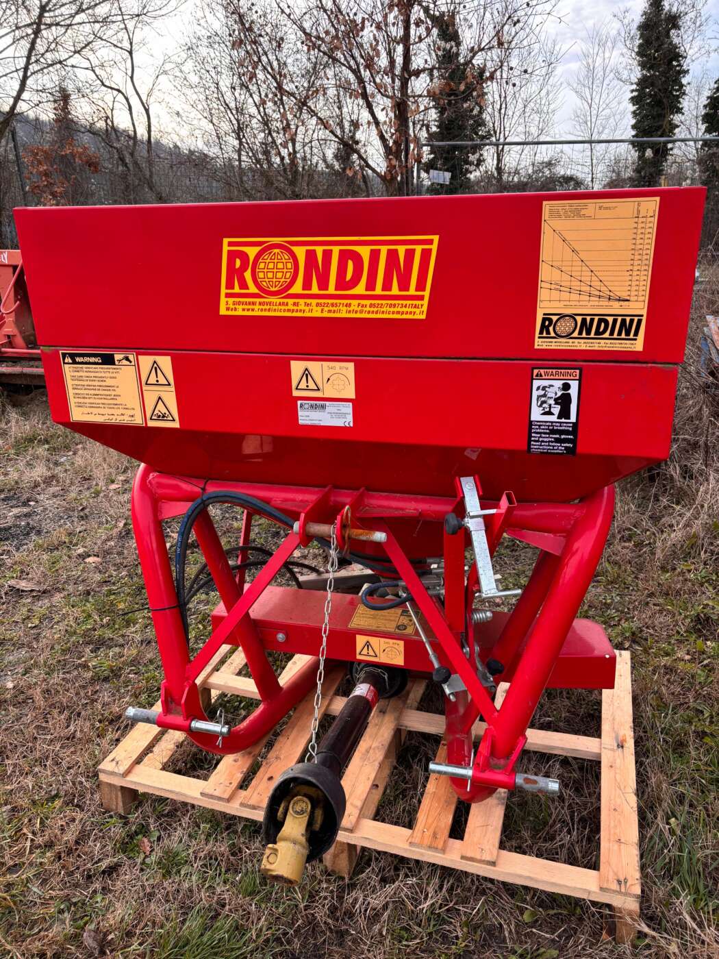 Spandiconcime RONDINI