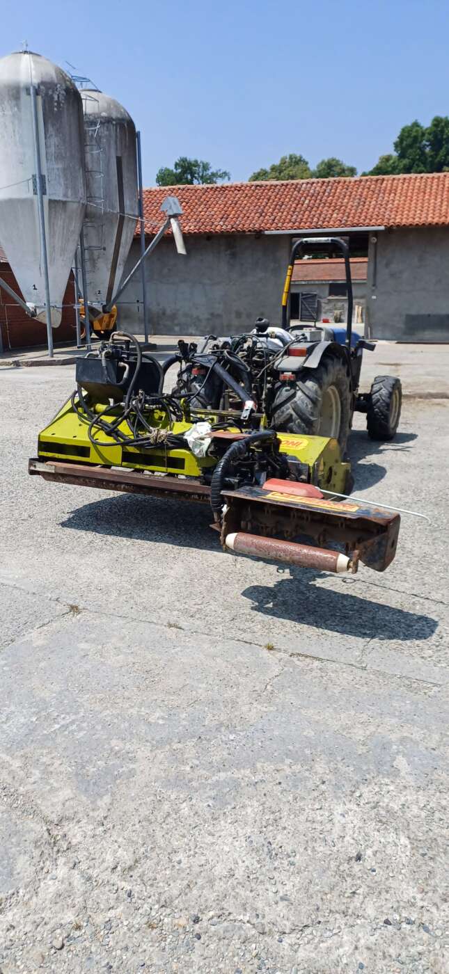 Trincia CALDERONI 2,1m + Testata laterale