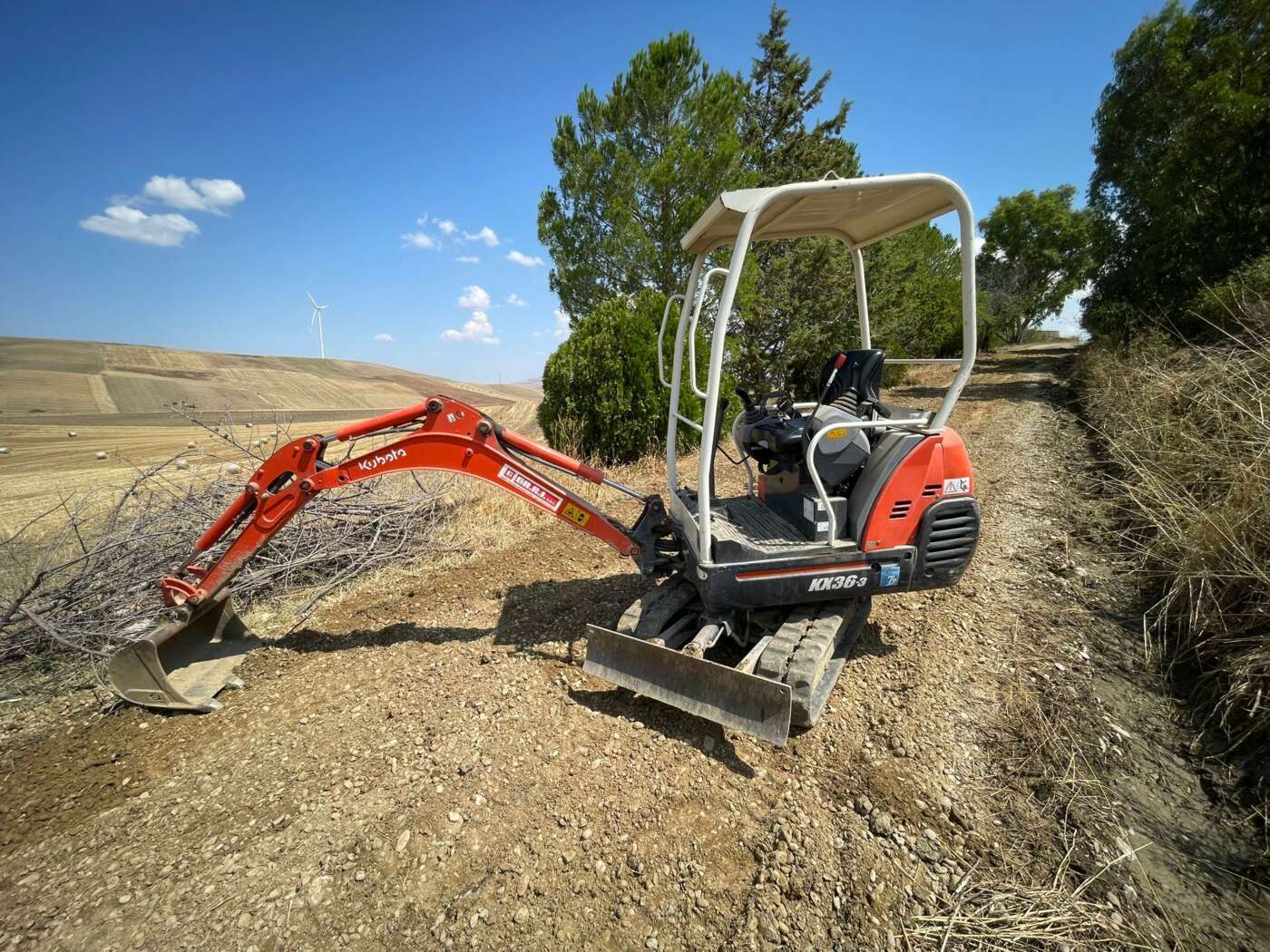 Mini escavatore KUBOTA KX36-3