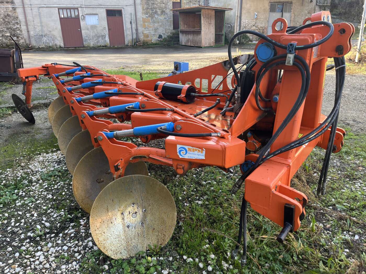 Aratro idropneumatico a dischi NPM CSPV-6