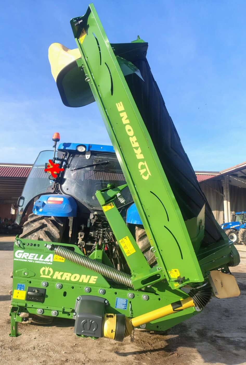 Falciacondizionatrice KRONE Easy Cut R280 CR