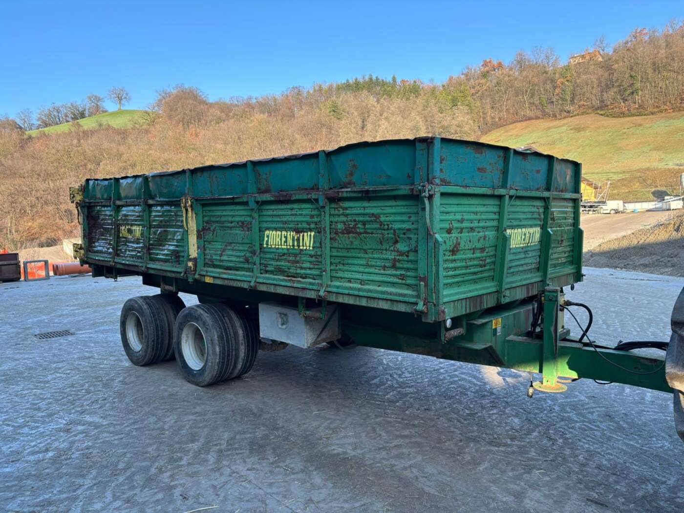 Rimorchio FIORENTINI 140 q.li