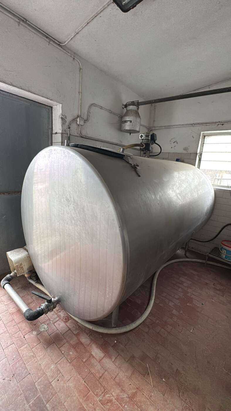 Cisterna + Frigo latte 3000 L