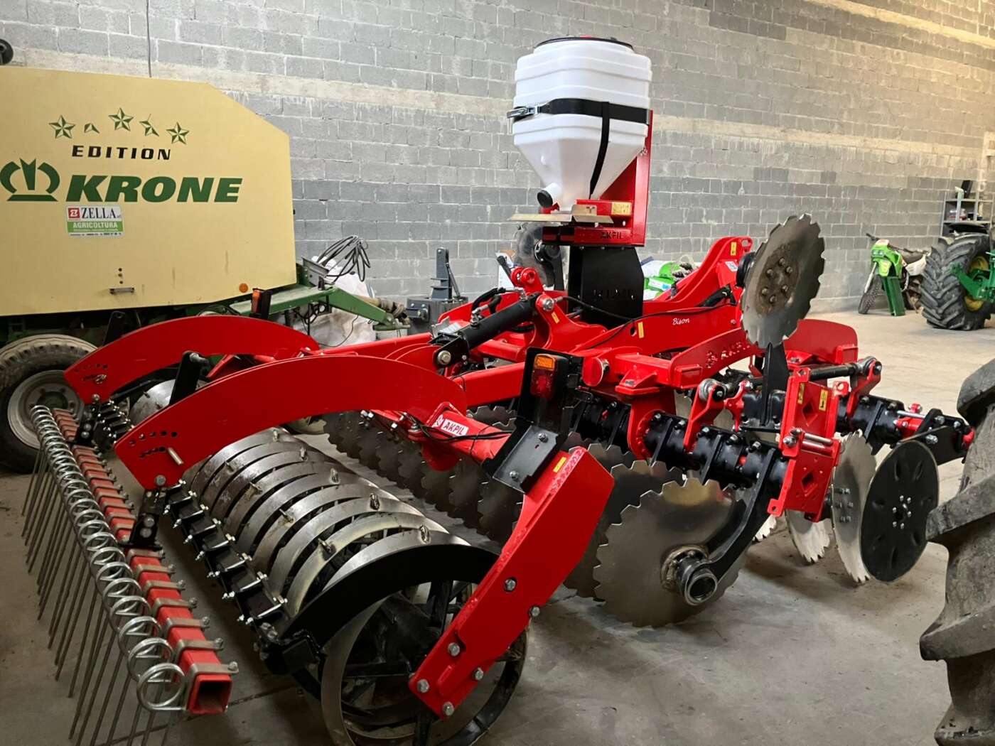 Erpice a disco AKPIL + Distributore Cover