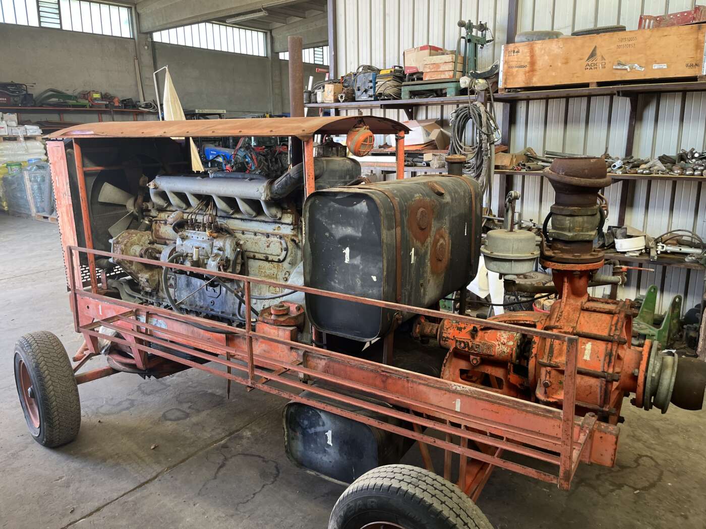 Gruppo motopompa 160 Cv