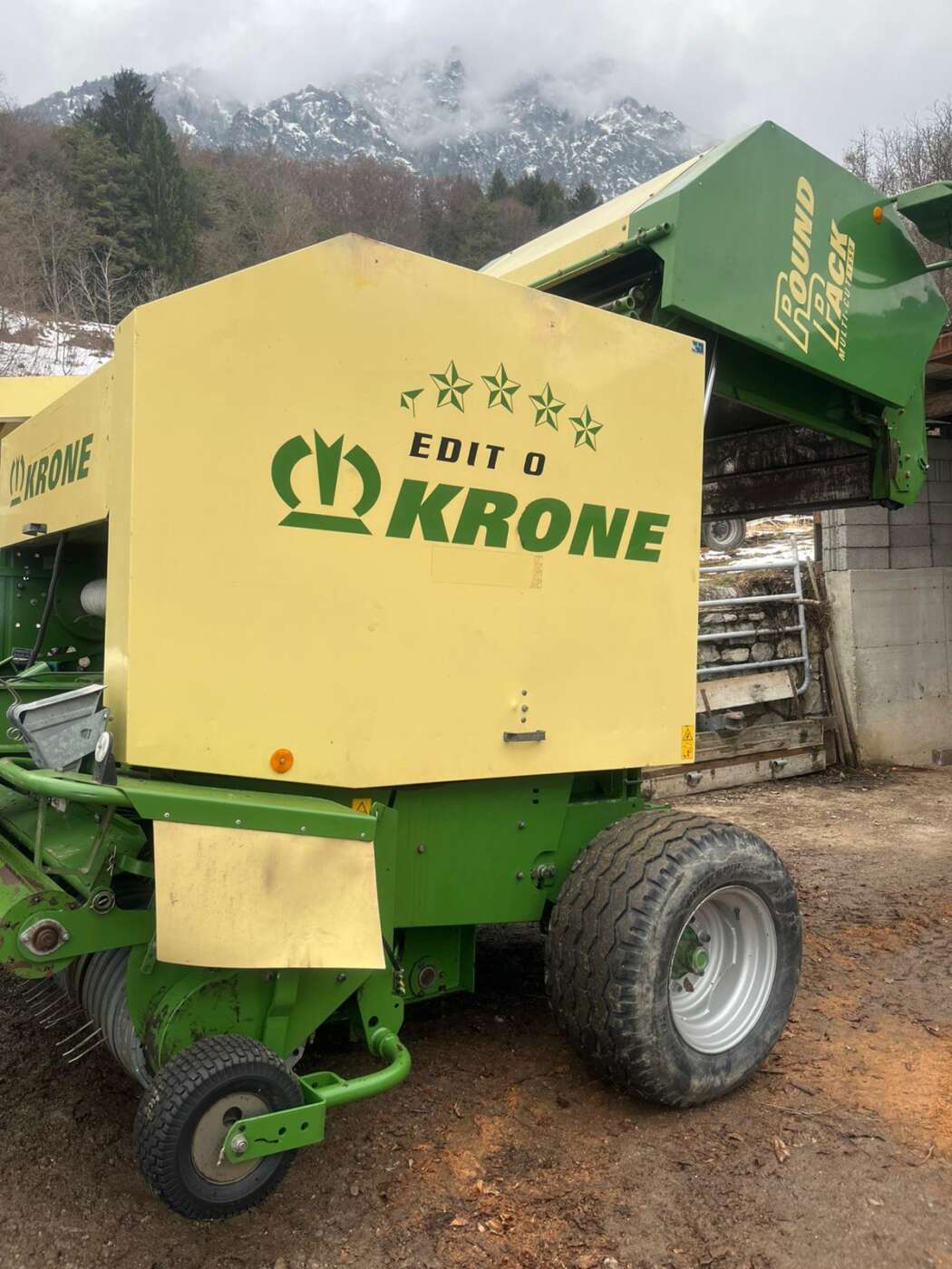 Rotopressa KRONE Round Pack 1550