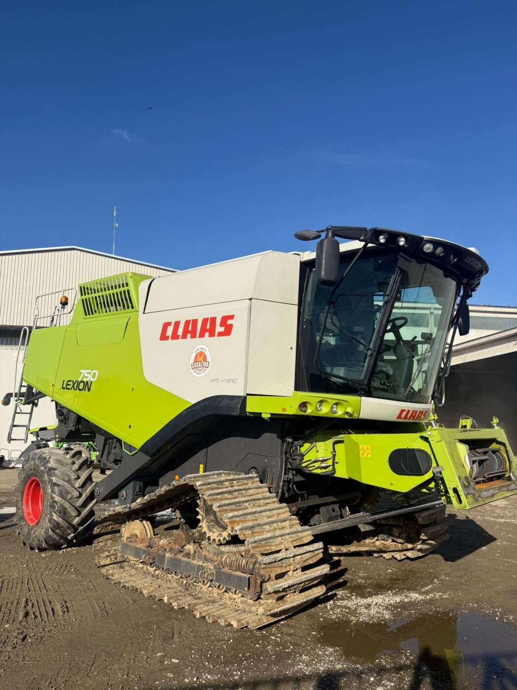 CLAAS Lexion 750 Riso