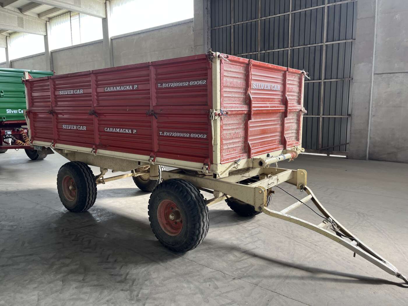 Rimorchio trilaterale SILVERCAR 60 q.li