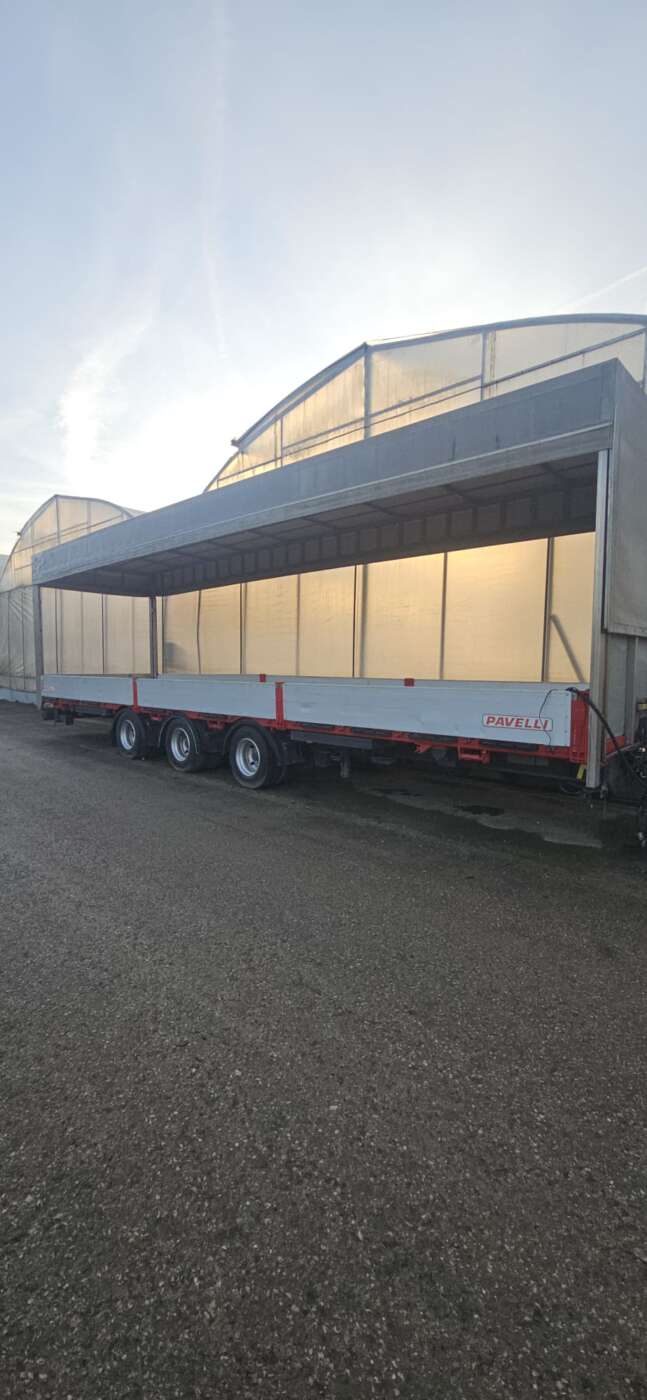 Pianale centinato PAVELLI 10m - 200 q.li