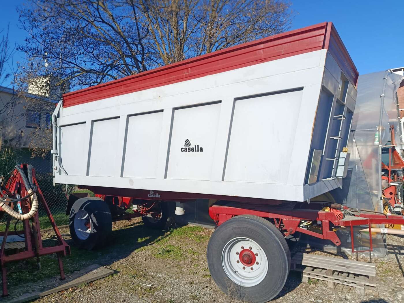 Rimorchio CASELLA 140 q.li