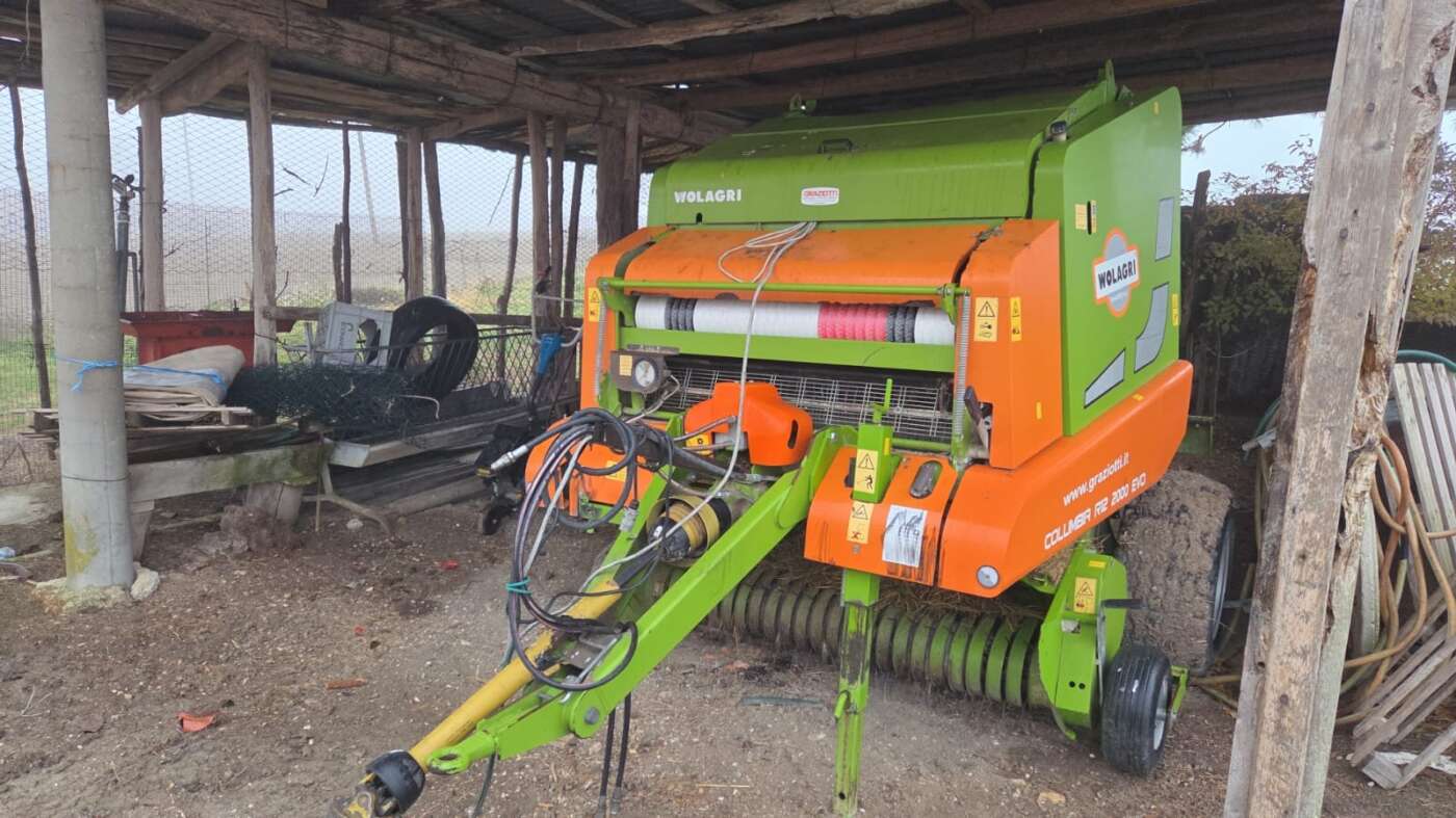 Rotopressa WOLAGRI Columbia R12 2000 Evo