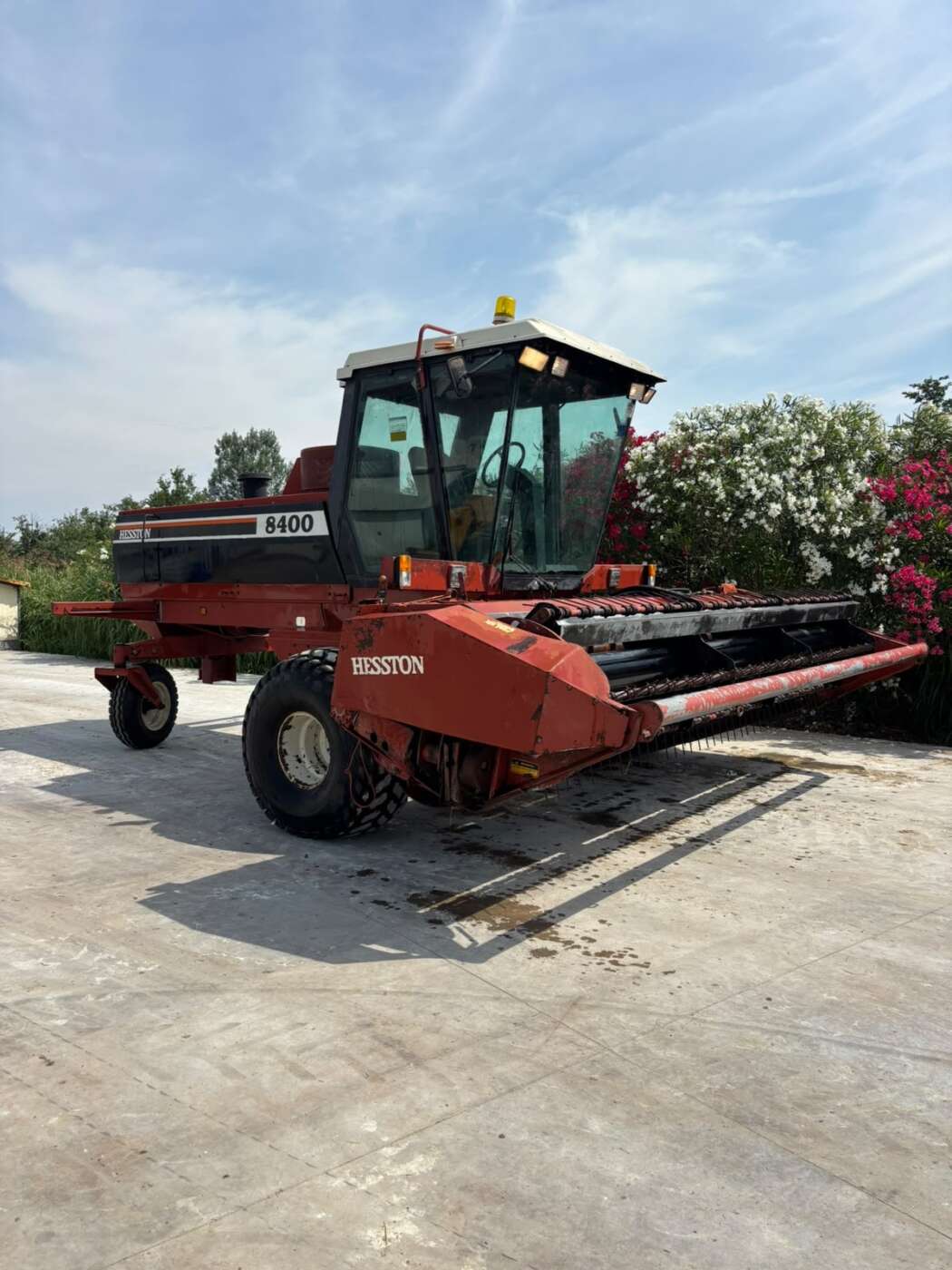 Falciacondizionatrice HESSTON 8400