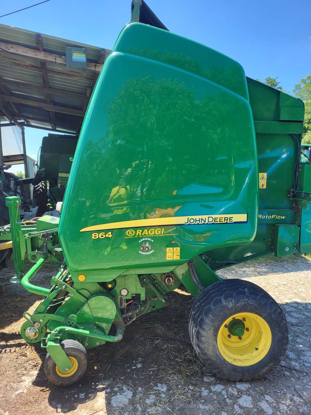 Rotopressa JOHN DEERE 864