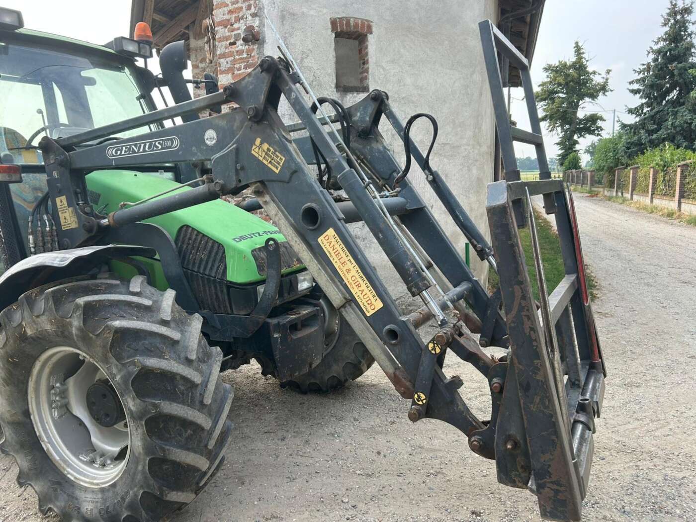 Caricatore frontale DANIELE & GIRAUDO Genius 1500